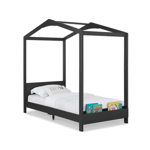 <span class=keywords><strong>Letto</strong></span> per Bambini <span class=keywords><strong>Montessori</strong></span> in Legno Massello Design Moderno a Forma di Casa Colore Naturale Regolabile Durevole per Camera da <span class=keywords><strong>Letto</strong></span> Soggiorno Stile Loft - Product Image 2