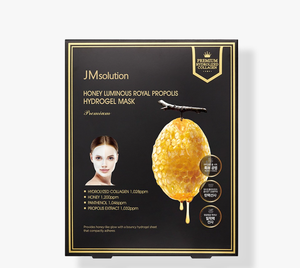 Masque Hydrogel Royal Propolis Lumineux au Miel JMSOLUTION – Masque Coréen Hydratant Intense en Tissu, Essence Hydratante pour le Visage - Product Image 3