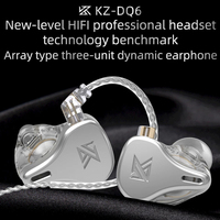 KZ — écouteurs intra-auriculaires, oreillettes hi-fi, Sport, musique, avec câble à 2 broches, KZ ZSTX ZS10 PRO ZSN PRO,