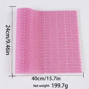 Autocollant de décoration en perles de filet adhésif thermofusible, <span class=keywords><strong>perle</strong></span> de couleur, pièce de bricolage, bijoux, vêtements, autocollant de <span class=keywords><strong>perle</strong></span> - Product Image 6