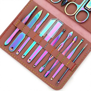 Nouveau Kit de Manucure et Pédicure Professionnel en Acier Inoxydable 5-en-1 avec Logo Personnalisé pour Adultes – Vente en Gros - Product Image 3
