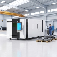 Machine de découpe laser fibre CNC Hongniu de type conteneur, pour tôles métalliques, 1000W-6000W, découpe de précision 0,03 mm - Vente chaude