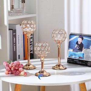 เชิงเทียนเหล็กประดับทองเคาน์เตอร์เพชรอุปกรณ์อีสเตอร์งานแต่งงานเป็นมิตรกับสิ่งแวดล้อม - Product Image 6