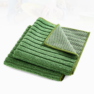 Microfibra personalizada Marp tejer trapos de cocina paño de limpieza para platos multiusos Universal microfibra fregado paño de limpieza - Product Image 1