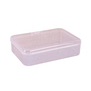 Transparent <b>Plastic</b> Jewelry Box With Lid Rectangle 9.5x6.5x2.5cm For <b>Storage</b> And Packaging - Product Image 5