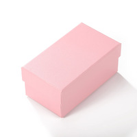 Boîte à montre rectangulaire écologique et recyclable, prix de gros, boîte de rangement rigide en carton de haute qualité avec fenêtre et doublure en éponge