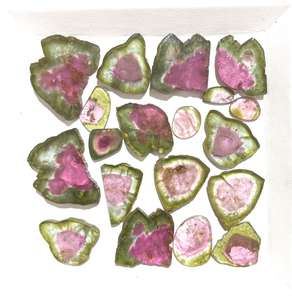 Rodaja de Turmalina Sandía, Gema Natural de Gran Tamaño, Rodaja de Turmalina Sandía Suelta - Product Image 6