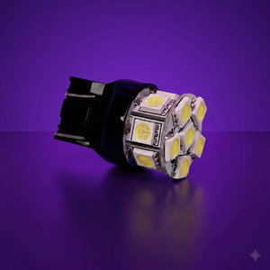 Purple 13SMD 5050 <b>LED</b> Bulb 12V Brake Tail Turn Signal <b>Light</b> Automotive Replacement - Product Image 1