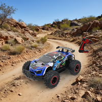 MAZZEO GIOCATTOLI Auto Buggy RC 4x4 a Escala 1:14, Listo para Usar, Eléctrico, de Plástico, con Control Remoto, Vehículo Todoterreno para Interiores y Exteriores