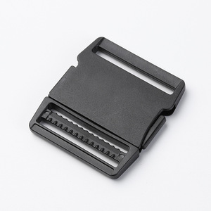 Adjustable Plastic Buckle 38mm Black For Bags Suitcases <b>Webbing</b> Nylon Backpack Parts - Product Image 2