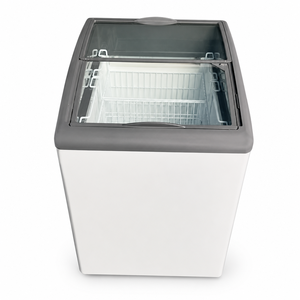 Congelatore Commerciale per Gelati con Porta in Vetro Curvo da 158L SD/SC-158Y - Product Image 1