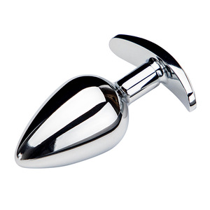 Tapón Anal Metálico Plateado 777, Dilatador Anal para Masturbación, Uso Adulto - Product Image 4