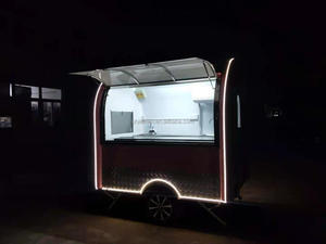 Carrito de Comida Comercial de Acero Inoxidable para Puesto de Venta Ambulante - Product Image 4