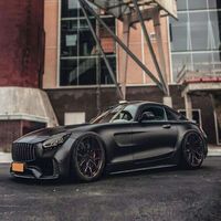Rines de Fibra de Carbono Compuesta Estilo CPP MM1 de 19-21 Pulgadas OEM, Centro Forjado en Negro Mate para McLaren 720S 765LT 570S 600LT 650S