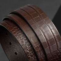 Ceinture rétro multifonctionnelle en cuir de vachette pour hommes et femmes, sans intercouche, adaptée aux robes et aux jeans, fabricant de ceintures