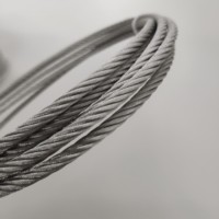 Ss304 Drahtseil 8mm Stahlseile SS-Kabel 7x7 Litzen kern Edelstahl kabel Drahtseil