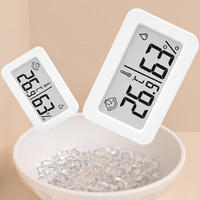 OEM Customizable Degree Meter Monitor Indoor Mini Portable Temperature Humidity Monitor with Digital LCD Display