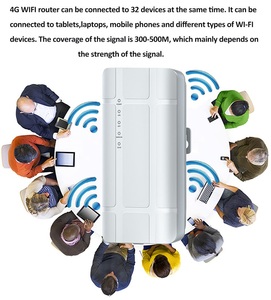 Router CPE 4G LTE da Esterno OEM con Alimentazione POE, Impermeabile IP65, <span class=keywords><strong>300Mbps</strong></span>, WiFi 2.4G, Slot SIM, Firewall e Connettività - Product Image 3