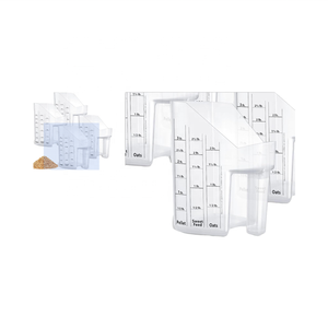 Transparent PP Plastic Horse Feed Scoop Scale 2 or 3 Quart Pig Animal Marine <b>Yacht</b> Boat Hardware Marine Plastic Bailer - Product Image 5