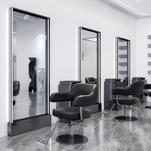Miroir de Barbier Mural avec Lumières LED, Design Moderne, Haute Qualité, Prix de Gros Usine, Spécialement Conçu pour les Salons - Product Image 3