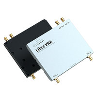 Analizador de Redes Vectoriales USB de 2 Puertos, 100kHz-6GHz, Alta Rango Dinámico, Herramienta de Prueba de Antenas y Circuitos de RF, Color Negro