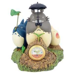 Horloge de table My Neighbor Totoro Dondoko en laiton antique avec fonction de projection Luminova, fonctionne à piles, pour hôtels, 1000g - Product Image 1