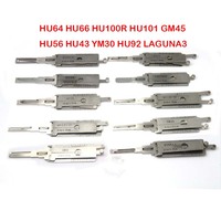 Outil de crochetage de serrure intelligent 2 en 1 pour voiture européenne LAGUNA3 HU64 HU66 HU100R HU101 GM45 HU56 HU92 HU43 YM30