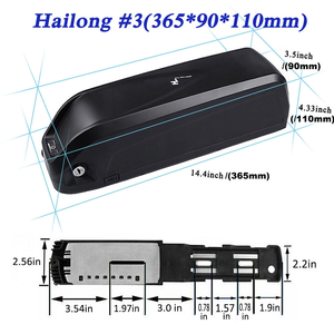 Factory Customized Hailong E Bike <b>Battery</b> <b>48v</b> 36V 52V 10Ah 13Ah 15Ah 17.5Ah 20Ah Bike <b>Battery</b> <b>48V</b> 20Ah - Product Image 4
