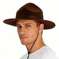 MH-2335 Accessoire de costume de fête, casquette de campagne rayée en polyester imprimée par sublimation avec logo personnalisé pour adulte unisexe, quatre tailles
