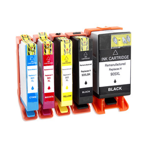 Cartouches d'encre compatibles 905XL cyan, magenta, jaune, noir, pour imprimantes HP OfficeJet Pro 6950 6956 6960 6970 - Product Image 3