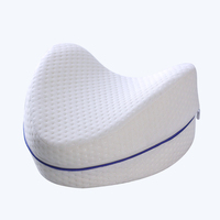 Coussin pour les genoux en mousse à mémoire de forme avec housse en maille ou en velours pour les dormeurs latéraux, alignement des hanches et soulagement de la pression