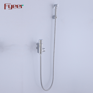 Fyeer Новый Термостатический смеситель для душа кран с биде спрей - Product Image 1