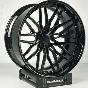 Roues Bku 2 pièces pour <span class=keywords><strong>Lamborghini</strong></span> Huracan Evo Urus Aventador Gallardo 20 21 Jantes 22 pouces Jantes en alliage de fibre de carbone forgé 5x112 - Product Image 2