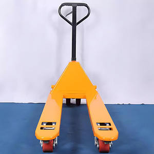 Transpaleta hidráulica manual de 2-5 toneladas, remolque de arrastre manual, vehículo de carga y descarga manual. - Product Image 4