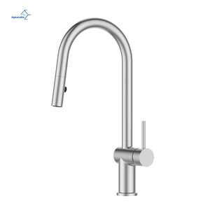 Modern 304 Stainless Steel 360 Swivel Cold and Hot Brushed Pull-down Extendable Kitchen Faucets Mixer Sink Faucets Kitchen <strong>Tap</strong> - Product Image 6