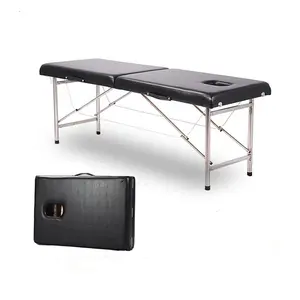 Cama de salón plegable portátil superventas, mesa de masaje de PU barata de alta calidad, cama plegable de Metal de estilo moderno para dormitorio/sala de estar - Product Image 1