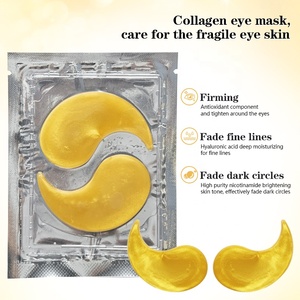 Parches de Hidrogel para Ojos con Colágeno y Oro de 24K, Té Verde Vegano, Marca Privada OEM, Forma Octogonal, Antiarrugas, Ojeras e Hinchazón - Product Image 2