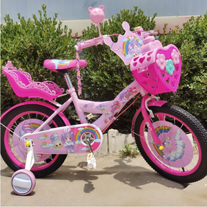 Vente directe du fabricant, vélo à pédales pour enfants de 12 pouces, modèle princesse, frein à disque, 3-9 ans, vitesse unique, roues d'entraînement en acier, garçons - Product Image 3