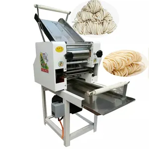 Commerciële Zware Elektrische Deeg Gebak Druk Sheeter Drukken Verse Noodle Spaghetti Pasta Maker Making Machine