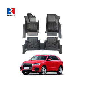 wholesale Factory Custom 5D TPE <b>Rubber</b> Eco-friendly Waterproof Anti Slip 5D Car <b>Floor</b> Mats 4 Pieces for AUDI Q3 2013-2018 - Product Image 2