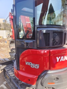 Excavatrice d'occasion Yangma VIO55, micro-excavatrice pour travaux de terrassement en jardinage municipal et agricole, en excellent état - Product Image 1