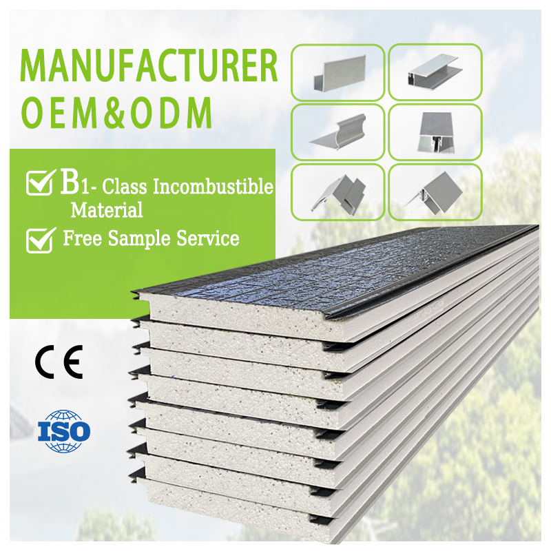 Fire - Rated Gypsum - Metal EPS Panel for High - Rise Firewalls