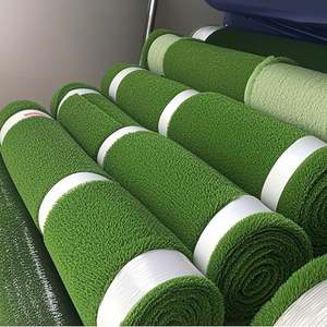 Césped Artificial Sintético de 20-50 mm, Varias Alturas, Alfombra de Césped Duradera para Jardín, Decoración de Interiores y Exteriores - Product Image 1