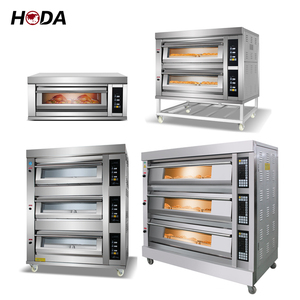 อุปกรณ์ทำขนมอบเชิงพาณิชย์อื่นๆเครื่องทำขนมขนมปังเค้ก1 2 3 Deck พิซซ่าเบเกอรี่เตาอบราคาขายเตาอบไฟฟ้าแก๊สเบเกอรี่ - Product Image 1
