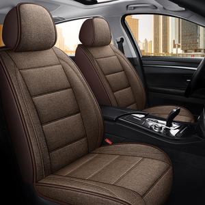 Housse de coussin universelle en cuir pour siège de voiture Nouveau modèle X5 Housse de siège aérée respirante en tissu quatre saisons - Product Image 3