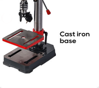 Perceuses verticales miniatures Senmo ZJ4113, perceuse d'établi pour métal, perceuse d'établi