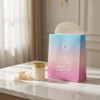 Sacs cadeaux en papier écologiques de luxe personnalisés en gros, haut de gamme, pour bonbons, avec ruban, pour boutique, emballage cadeau