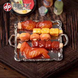 Miniature Resin Grilled <b>Skewers</b> Food Toys For Dollhouse Decorations And Accessories - Product Image 4