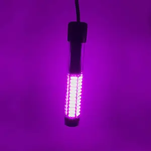 180LED UV Unterwasser Fishing Drop Tauch nacht Ziehen Sie ultraviolettes UV-Schwarzlicht-Angell icht an