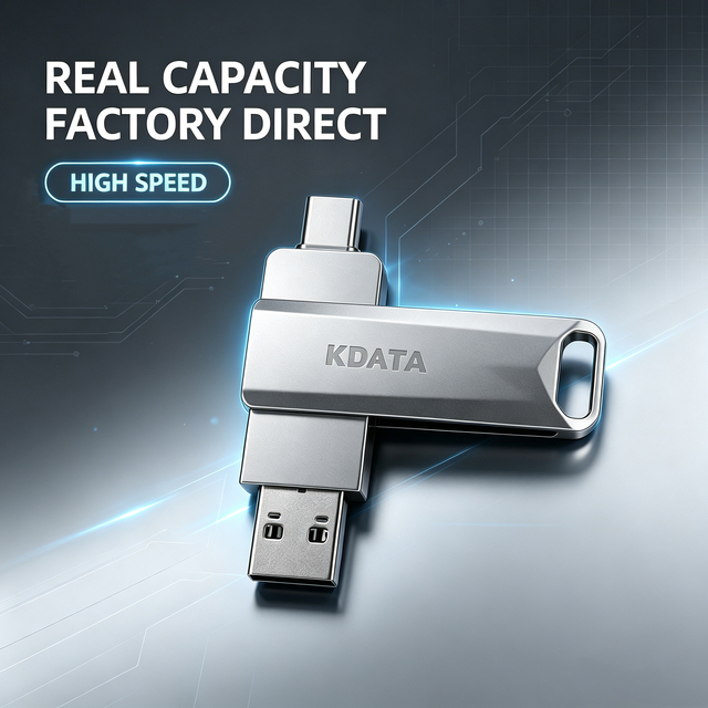 Factory OEM Custom Logo Type C Pendrive 2 in 1 External Storage High Speed USB Stick Dual Interface OTG USB 3.0 Flash Drive 64GB